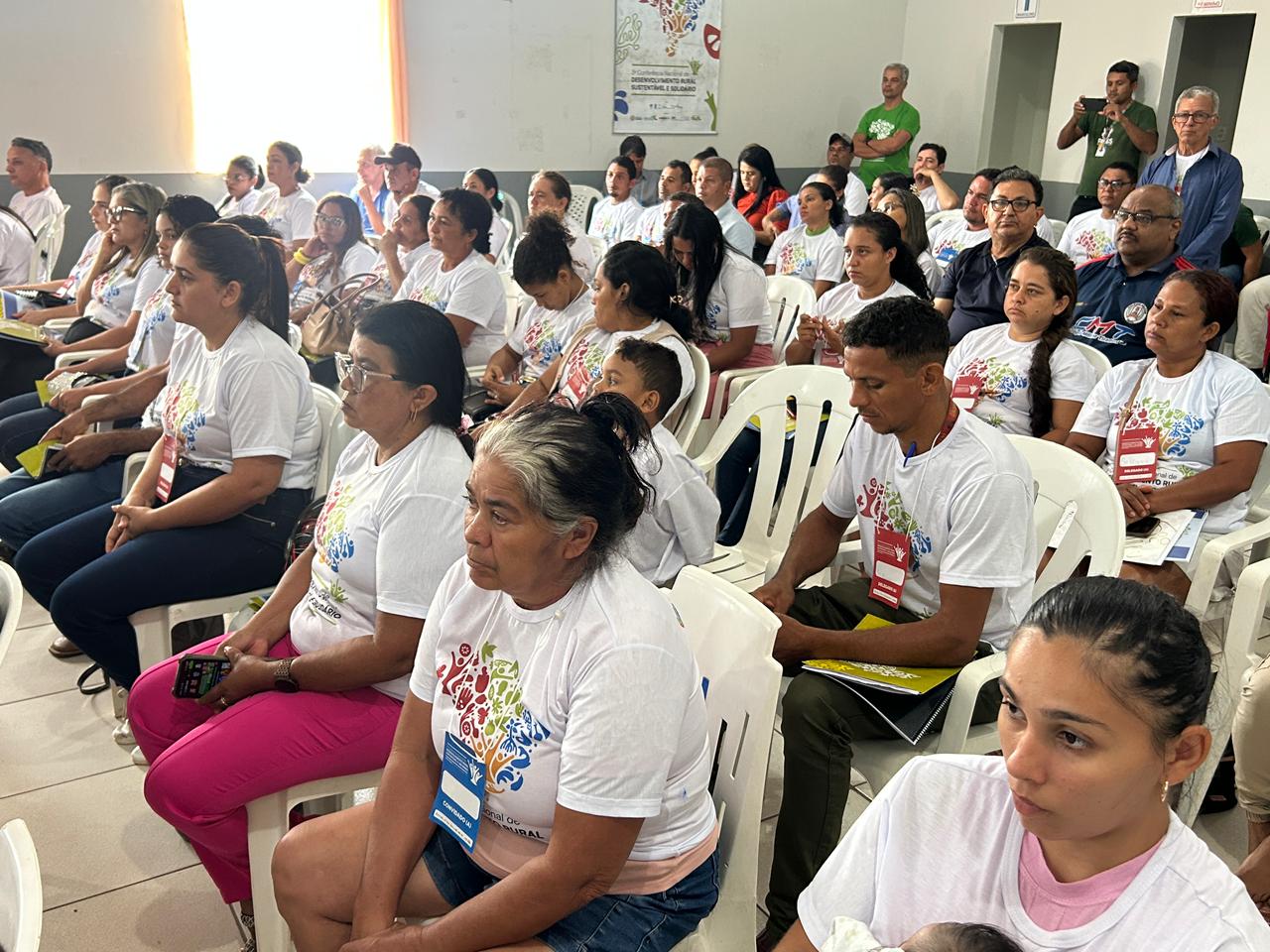 Sítio Novo participa da 3ª Conferência Nacional de Desenvolvimento Rural.