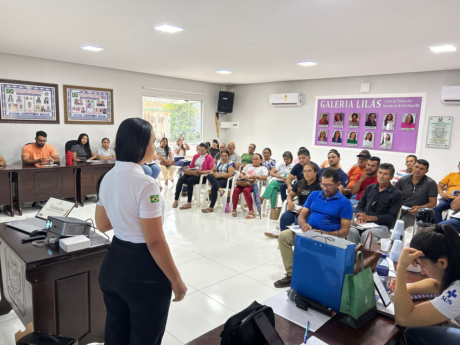 Capacitação reforça atuação de agentes de saúde em vacinação em Sítio Novo