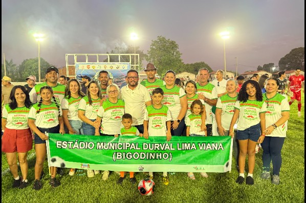 Sítio Novo inaugura o Estádio Municipal Durval Lima Viana