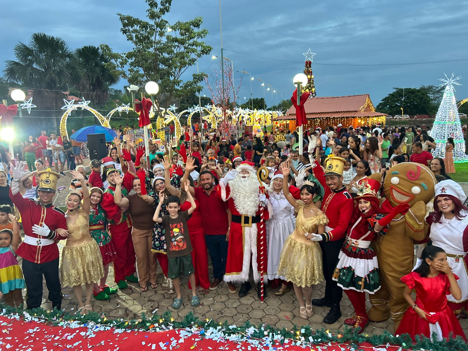 Prefeitura de Sítio Novo inaugura o Natal de Luzes