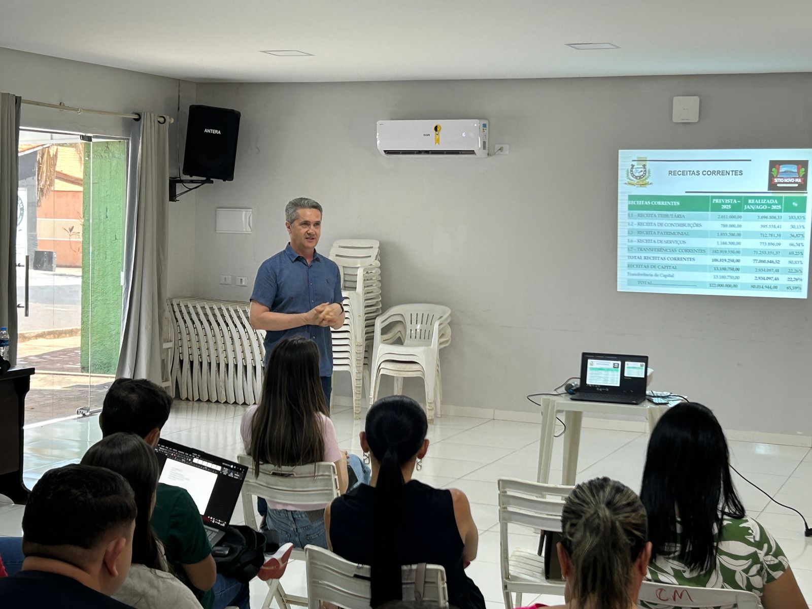 Sítio Novo realiza audiência pública sobre metas fiscais e gestão da saúde referente ao 2º quad...