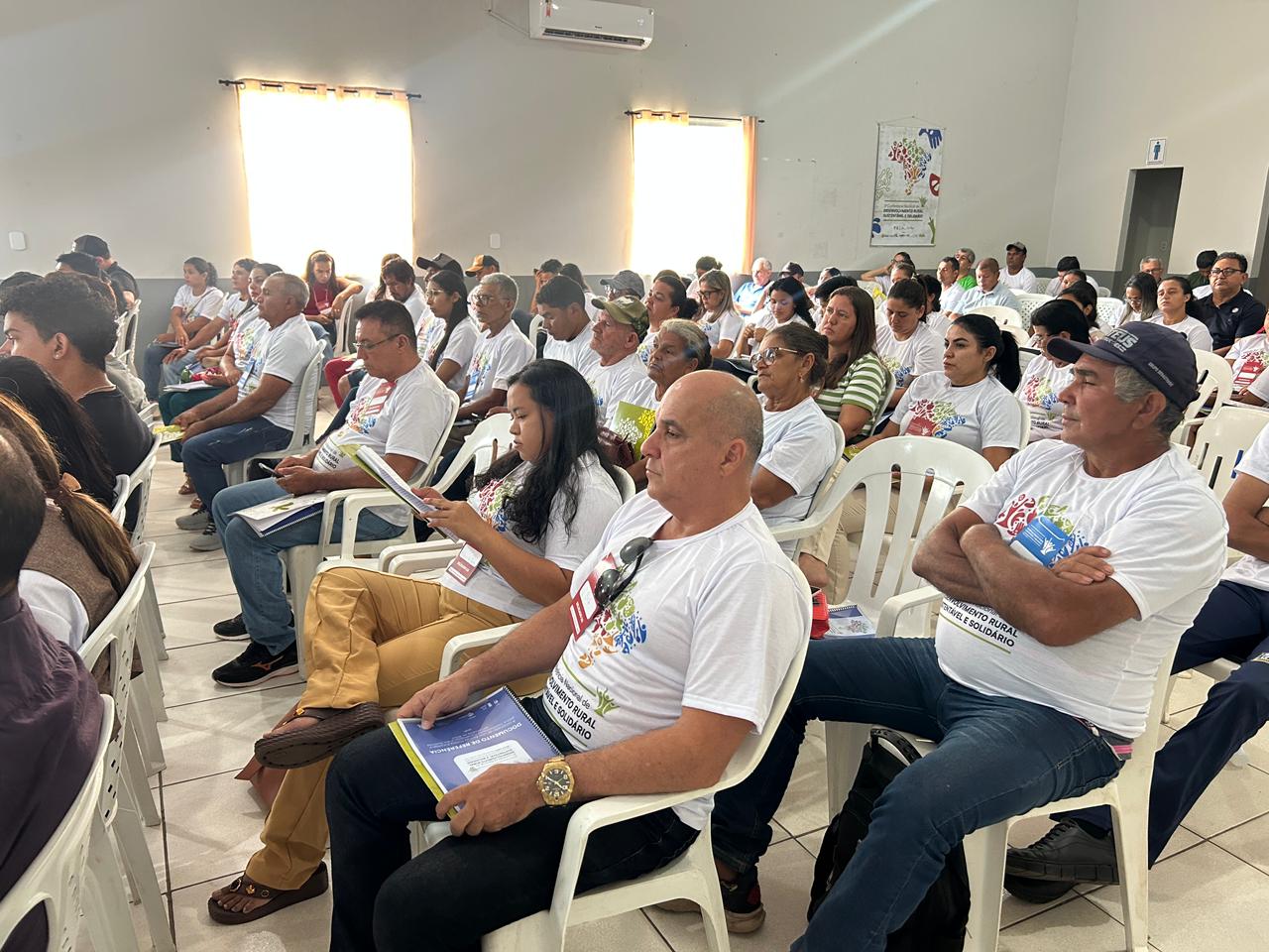 Sítio Novo participa da 3ª Conferência Nacional de Desenvolvimento Rural.